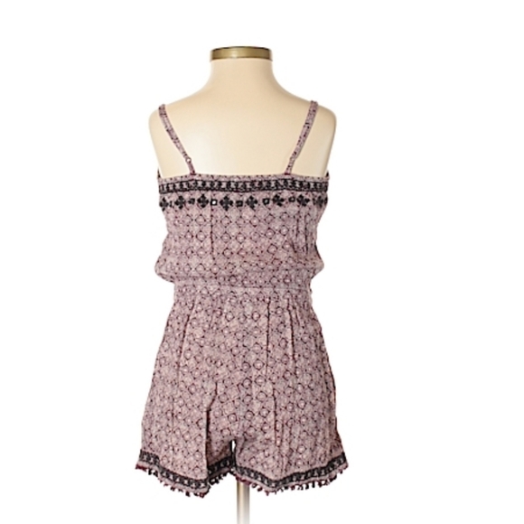 Burgundy romper - Picture 2 of 5